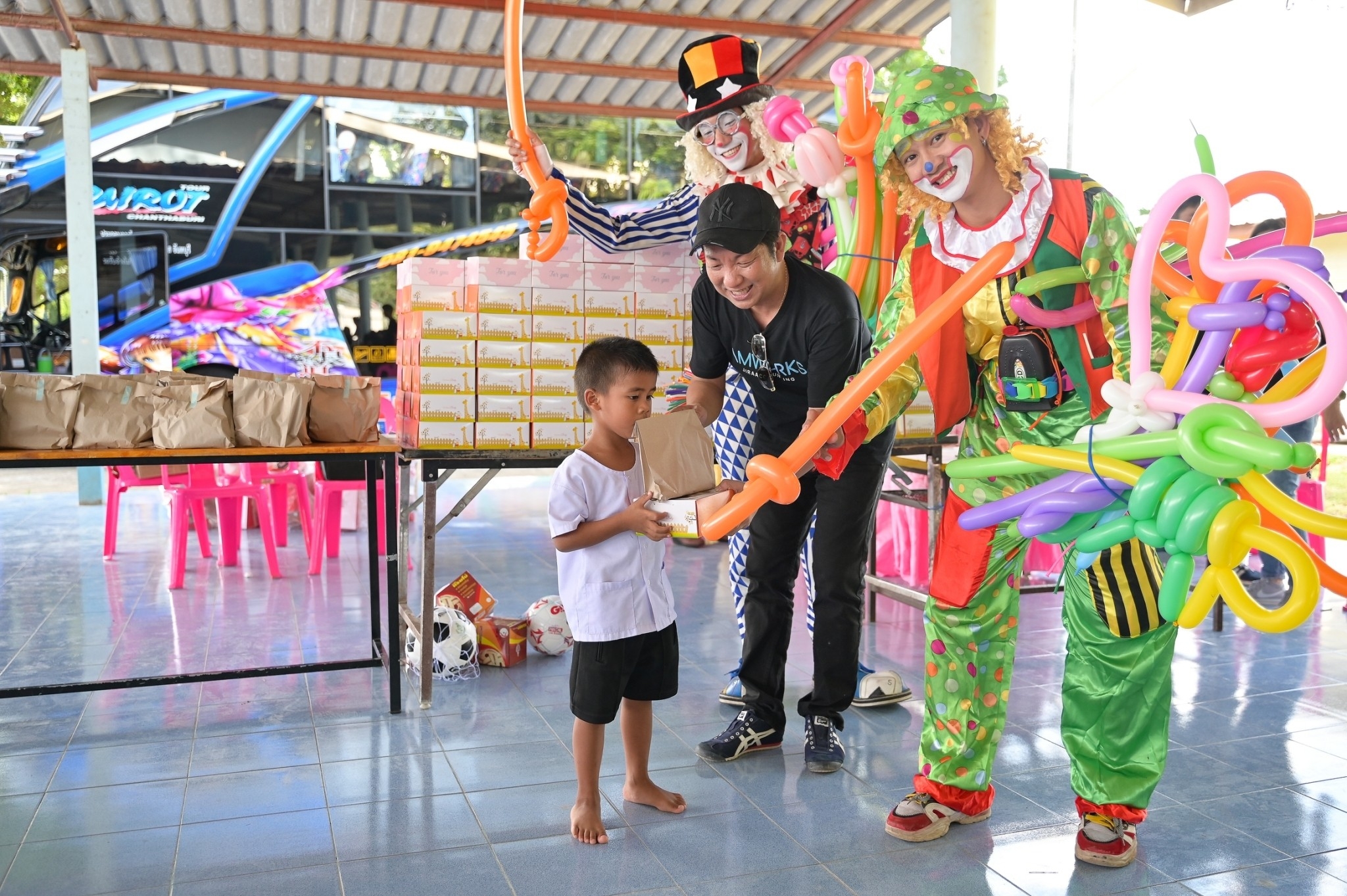 คนรับสุขใจ คนให้อิ่มบุญ โรงเรียนบ้านสวนส้ม จังหวัดจันทบุรี รูปที่ 1