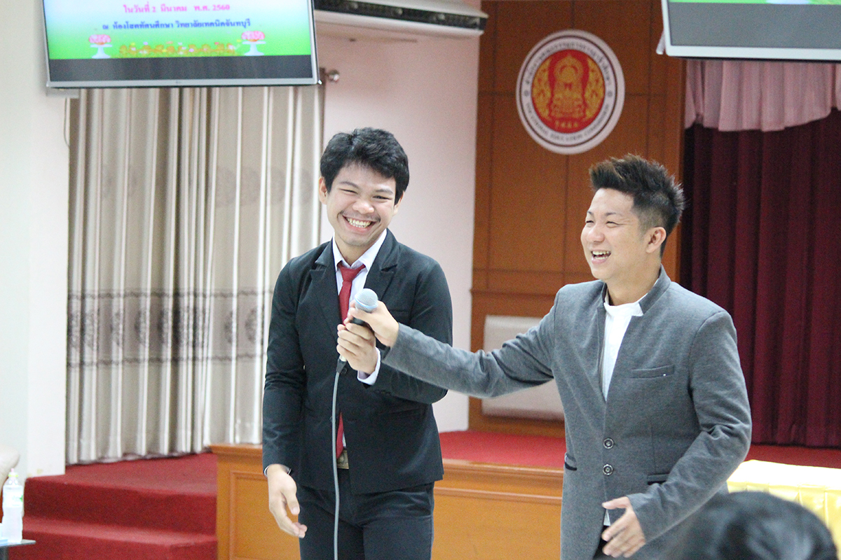 คุณอาทิตย์ จิรวิรุฬห์ และทีมงาน นักศึกษาฝึกงานจิรการบัญชี ร่วมเป็นวิทยากร ณ วิทยาลัยเทคนิคจันทบุรี รูปที่ 2