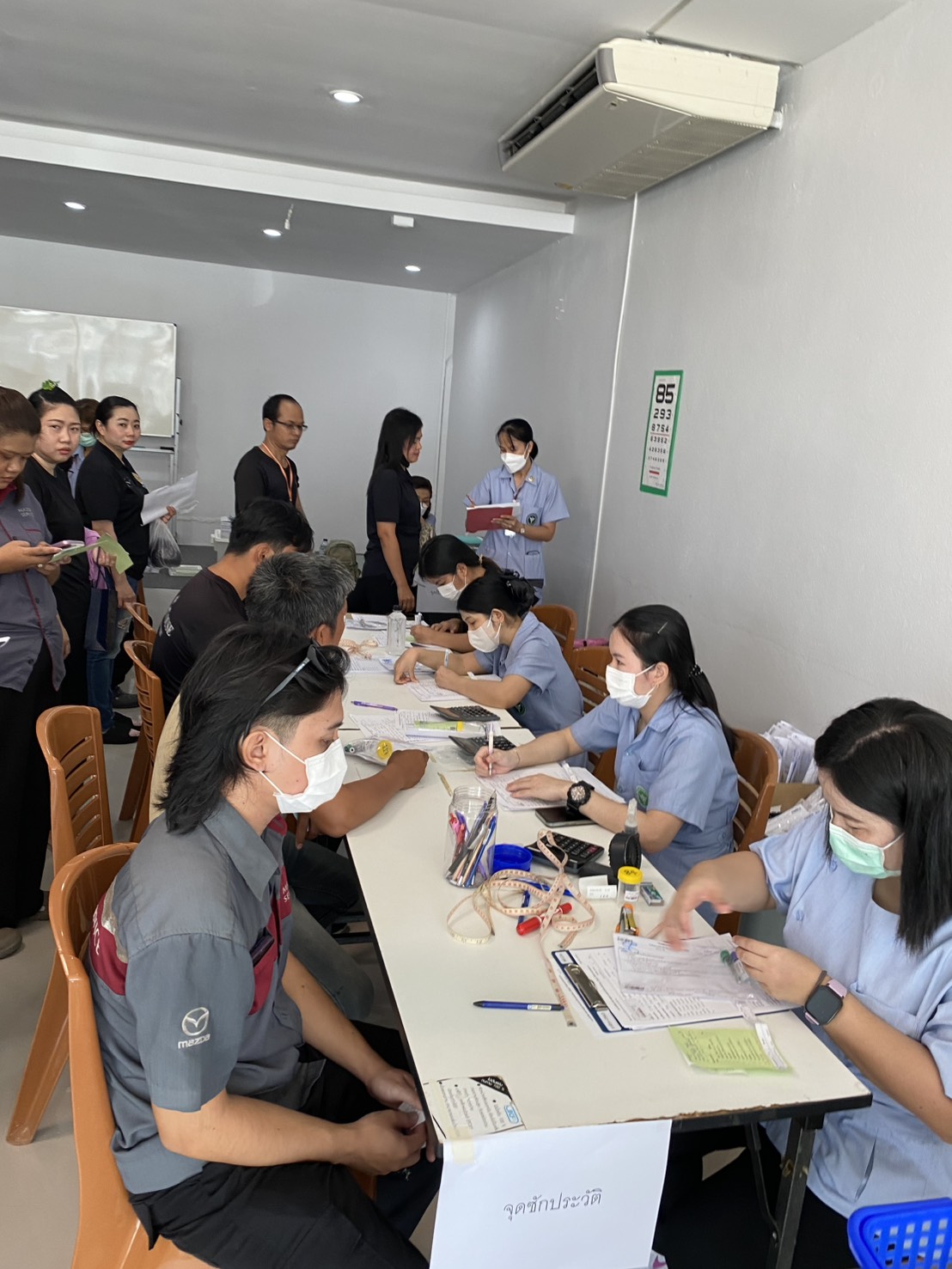 บริษัท จิรการบัญชี จำกัด สนับสนุนพื้นที่จัดกิจกรรม "ตรวจสุขภาพประจำปี 2569" ร่วมกับโรงพยาบาลพระปกเกล้า เพื่อผู้ประกันตน มาตรา 33 และ 39 รูปที่ 2