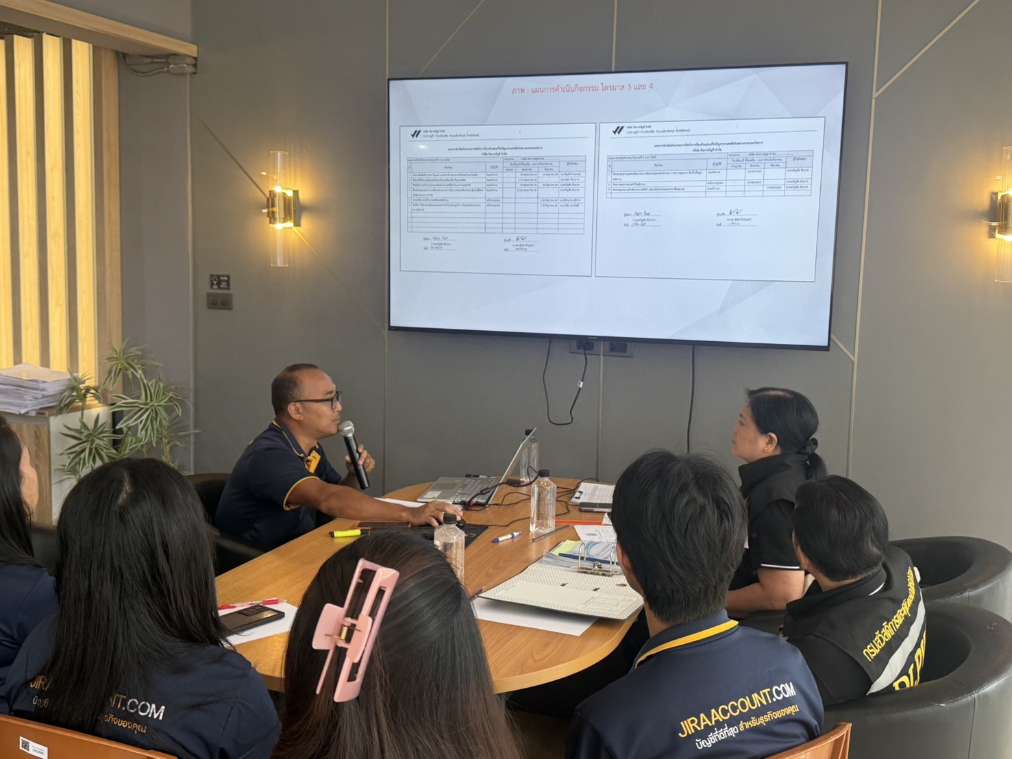 บริษัท จิรการบัญชี จำกัด ต้อนรับคณะตรวจประเมิน มยส. ประจำปี 2569 พร้อมร่วมมือกรมการปกครอง ให้ความรู้และสุ่มตรวจสารเสพติด เสริมสร้างสถานประกอบกิจการปลอดยาเสพติด รูปที่ 5